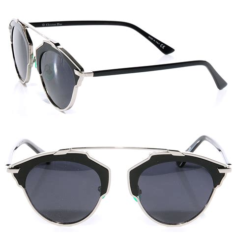 black christian dior sunglasses|dior so real sunglasses.